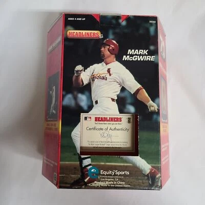 Памятная фигурка Headliners XL MARK MCGWIRE 70 Home Runs Bobblehead 1998 MLB - Изображение 1 из 4