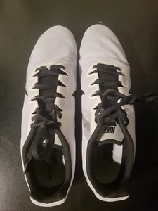 Botines de atletismo talla 12,5 - Nike Zoom Rival M negro platino puro.  - Imagen 1 de 5