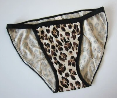 1 Новый Victoria's Secret VTG 2011 95% хлопок подпись струнных инструментов бикини трусики маленький - Изображение 1 из 4