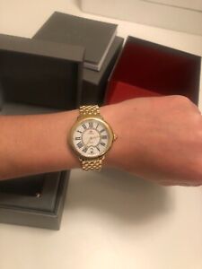 Michele Serein 16 Gold MWW21B000017 Wrist Watch for Women