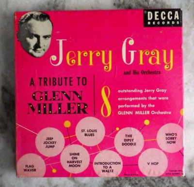 JERRY GRAY and his ORCHESTRA A Tribute to Glen Miller DECCA 9-286 - Image 1 of 3