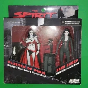THE SPIRIT Plaster of Paris & Sand Saref 6" Actionfiguren neu versiegelt Mezco Toyz - Bild 1 von 14