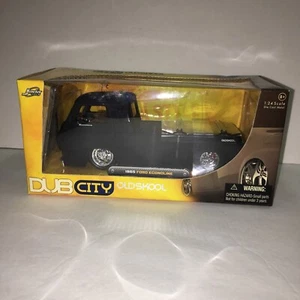 JADA DUB CITY 1965 FORD ECONOLINE PICKUP 1:24 PRIMER Nero - Foto 1 di 14