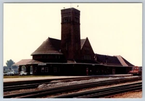 CNR Train Station Brantford, Ontario, 3 1/2" x 5" Photo - Picture 1 of 2