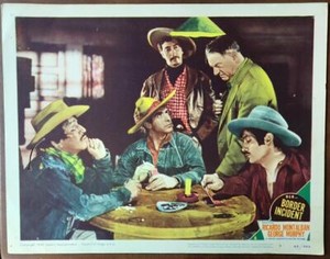 Howard Da Silva Arnold Moss & Jose Torvay Border Incident org Lobby Card 2991a