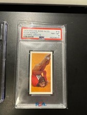 1979 BROOKE BOND  Olympic Greats #18 OLGA KORBUT - PSA 8 NM-MT  46209574