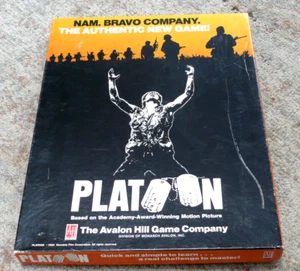 1986 Platoon Avalon Hill Vietnam Survival War Game Unpunched OOP - Picture 1 of 7