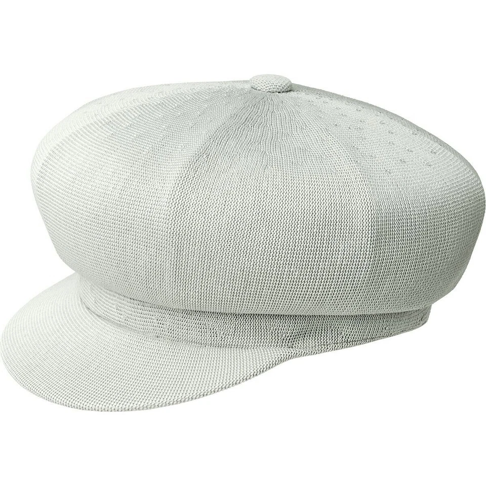 Kangol Tropic Spitfire 792179208003 NEW Men's Hat WHITE Top Button SMALL - Image 1 of 1