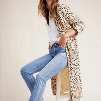 Cupcakes and Cashmere Arianne Leo Dot Duster Cardigan Size Small - Image 1 of 4