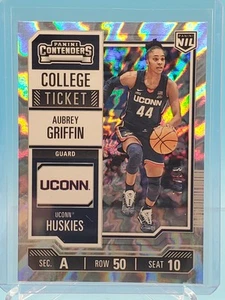 2024-25 Panini UCONN Contenders Ticket Aubrey Griffen 72/99 Lightning Spokes - Picture 1 of 2