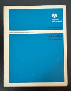 Collins 32S-1 RF Linear Amplifier Istruction Book ORIGINAL MANUAL 1961 - Zdjęcie 1 z 20