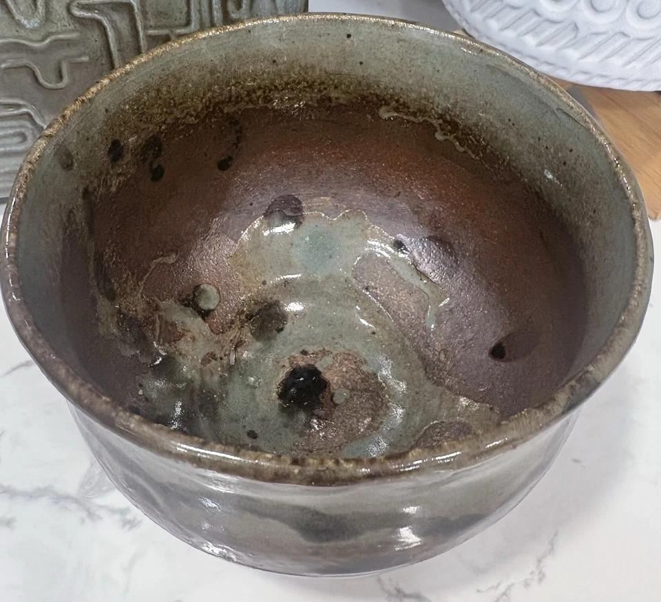 1981 Signed CK Ceramic Bowl Handmade Studio Pottery - Image 1 of 4