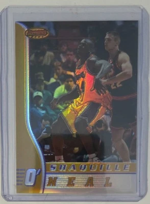 1996-97 Bowman's Best Shaquille O'Neal Refractor  #70 Nice - Image 1 of 3