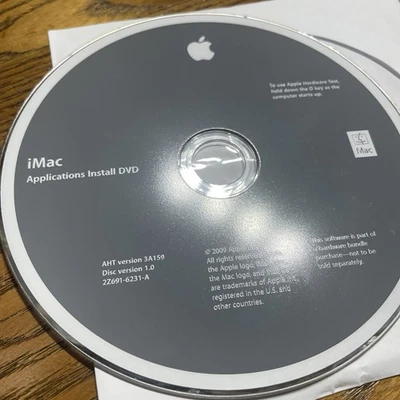 Apple iMac Mac OS X 10.6.4 Install DVD & Application Install Everything Else - Image 1 of 2