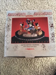 Disney Enesco Best of Mickey Collection THE EARLY YEARS Figurines Carousel-MIB - Picture 1 of 10