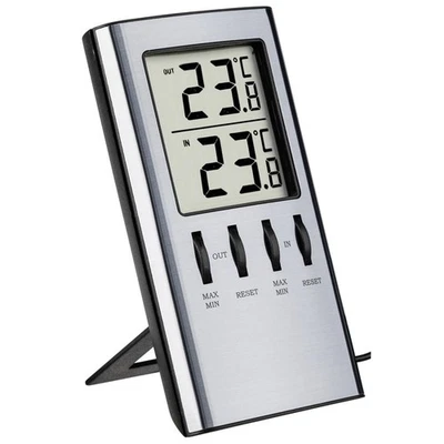 TFA 30.1027 Elektronisches Maxima/Minima Thermometer Innen/Außen - Bild 1 von 3