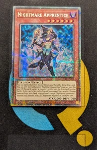MP25-DE004 Alptraumlehrling Starlight Rare 1. Auflage YuGiOh Karte - Bild 1 von 3