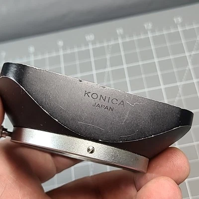 Konica Hexanon 28mm f3.5 Metal Lens Hood - Image 1 of 4