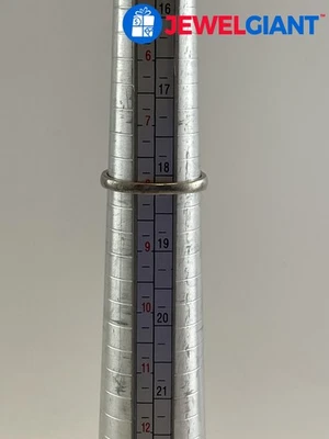 ANILLO PLATA ESTERLINA PIEDRA AZUL Y BLANCO TALLA 8,00 2,2 G #FP300 Foto 1 de 4