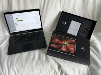 *NEW BATTERY & KEYBD* Dell XPS 15 Win10 i7 2.2GHz 16GB RAM 1TB SSD 4K Touchscrn - Image 1 of 4
