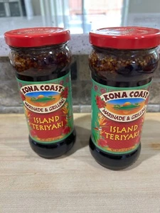 Kona Coast Island Teriyaki marinata e salsa alla griglia, 15 once x 2 barattoli - Foto 1 di 2