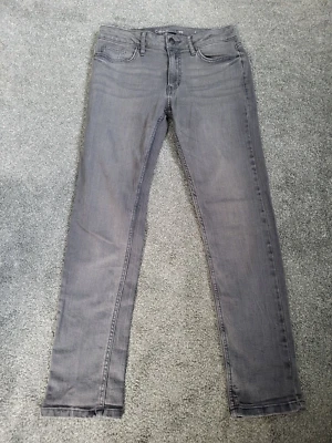 Women's Calvin Klein Slim Boyfriend Gray Wash Stretch Blue Jeans Size 2 - Image 1 of 4