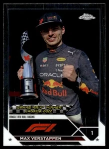 2023 Topps Chrome Formula 1 F1 Max Verstappen Red Bull Racing Honda #152 - Picture 1 of 2