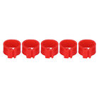 (10mm Red No Word Ring)200Pcs Red Poultry Leg Clip Ring Pigeons Identify AA