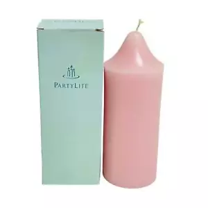 PartyLite Strawberry Parfait Pillar Candle S37271 - Picture 1 of 2