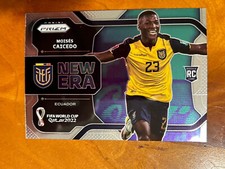 MOISES CAICEDO 2022 Prizm FIFA Qatar World Cup New Era  Rookie Card