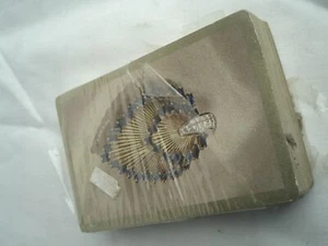 Gold Saphir Brosche Anstecknadel Design Deck Spielkarten - Bild 1 von 5