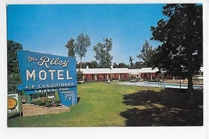 Postal de colección Wilmington NC Riley Motel 2929 Market Street - Imagen 1 de 4