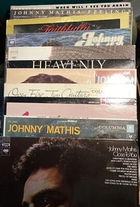 Johnny Mathis Lot of 11 LPs See description and pictures VG+/VG PET RESCUE - Picture 1 of 12