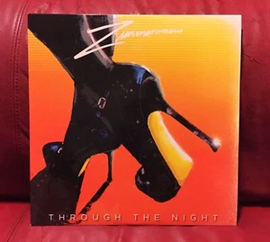 *PETER ZIMMERMANN Through the Night LP Lazersteel Recs ltd 50 copies Synthwave* - Picture 1 of 3