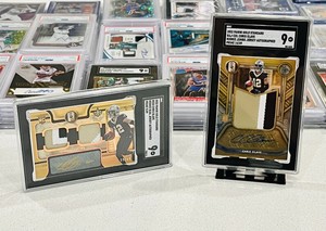 Chris Olave Gold Standard SGC9 RPA’s 3 Color Dual #/49, Prime RPA #49, POP 1’s!!