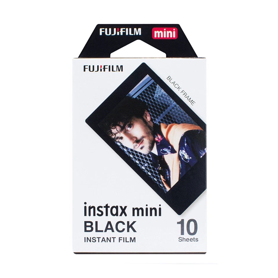 Fujifilm Mini Camera, 10 Exposures-Black