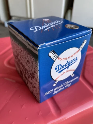 Los Angeles Dodgers 1965 World Champions Replica Ring New vs Twins New In Box Cover