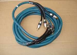 Monster Cable Car Audio Interlink 301XLN 4C 4 Channel RCA Quad Helix (16 FT) - Picture 1 of 8