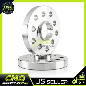 2) 25mm Hubcentric Forged Spacers 5x112 For Audi A3 A4 A6 A8 TT S3 S4 S6 RS3 RS4 - Picture 1 of 8