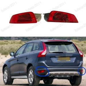 Rear Bumper Taillights Taillamps Fog Lamps Pair For VOLVO XC60 2009-2012 - Picture 1 of 6