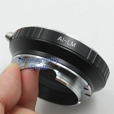 AI to M Adapter For Nikon AI Lens to for Leica LM M M9 M8 M7 M6 TECHART LM-EA7 - Image 1 of 4