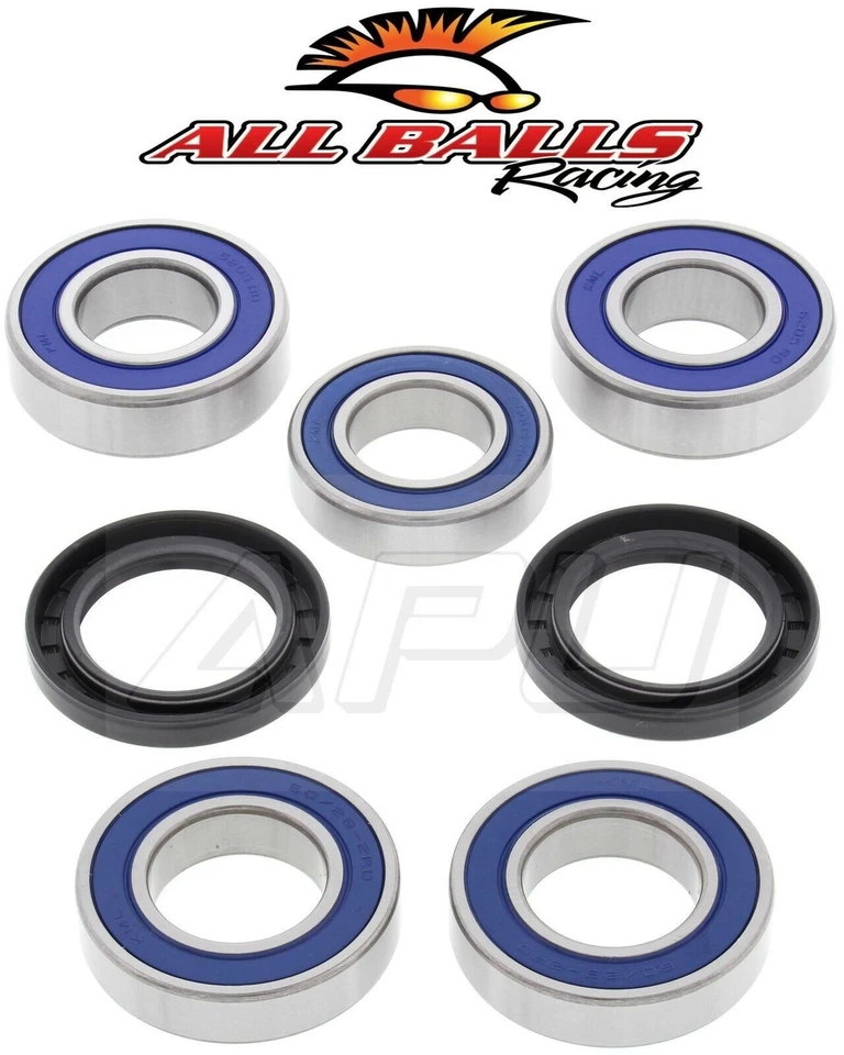 Rodamientos rueda trasera honda cbr1000rr 04-07 cbr600rr 03-06 todas las bolas 25-1492 nuevo Foto 1 de 2