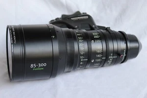 Fujinon ZK85-300mm T2.9-4.0 Lightweight Cabrio Lens PL Mount with accessories - Picture 1 of 9