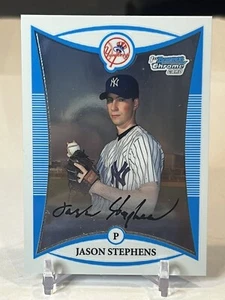 JASON STEPHENS Prospect 2008 BOWMAN CHROME PROSPECTS #BCP107 NEW YORK YANKEES - Picture 1 of 2