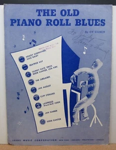 The Old Piano Roll Blues - Cy Cobin - Sheet Music  1950 - Picture 1 of 3
