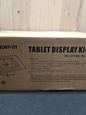 Mount-it! MI-3775B Anti-Theft Tablet Kiosk with Countertop and Wall Mount Base - Image 1 of 3