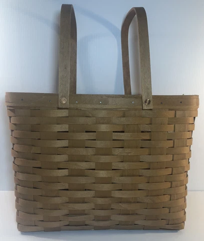 Longaberger 2009 Magazine Basket With Plastic Protector Cover