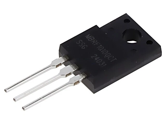 2X MBRF10100CT Diode: Gleichrichterdiode Schottky SMC DIODE SOLUTIONS - Bild 1 von 1