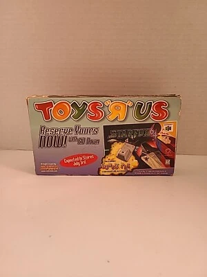 STARFOX 64 (Nintendo 64 | N64) Toys R US Promo Tape (VHS, 1997) - Image 1 of 4