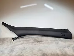 2009-16 Audi A4 Front RIGHT Interior A Pillar Headliner Trim BLACK OEM 8K0867234 - Picture 1 of 10